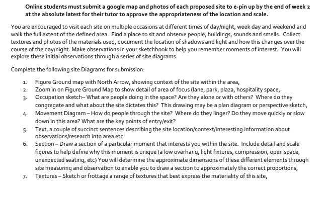 Architecture Assignment Sample by experts
