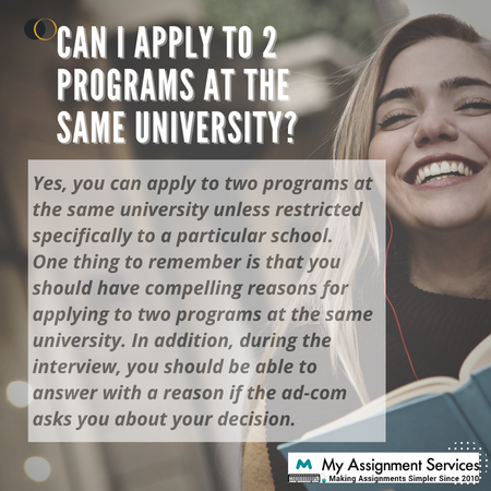 usa university application
