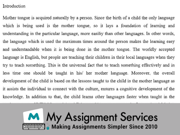 essay writing sample