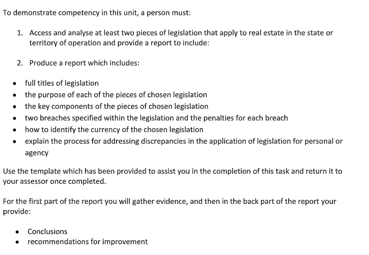 demonstrate competency