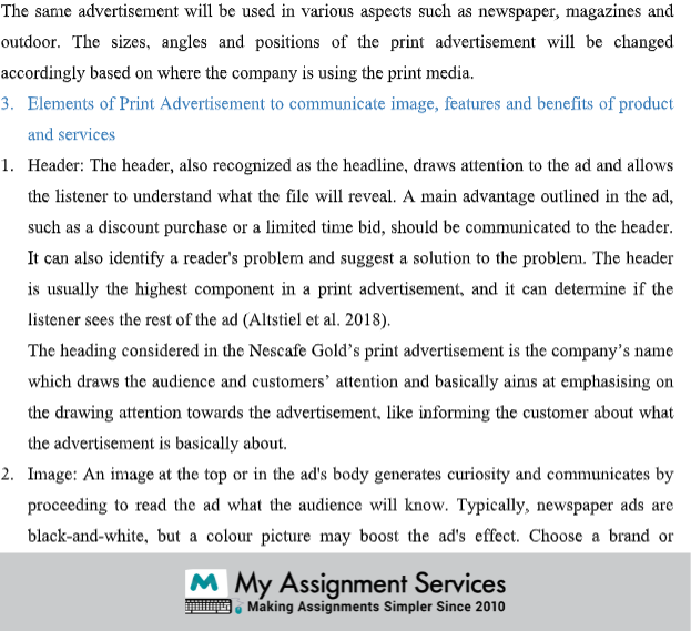 assignment sample