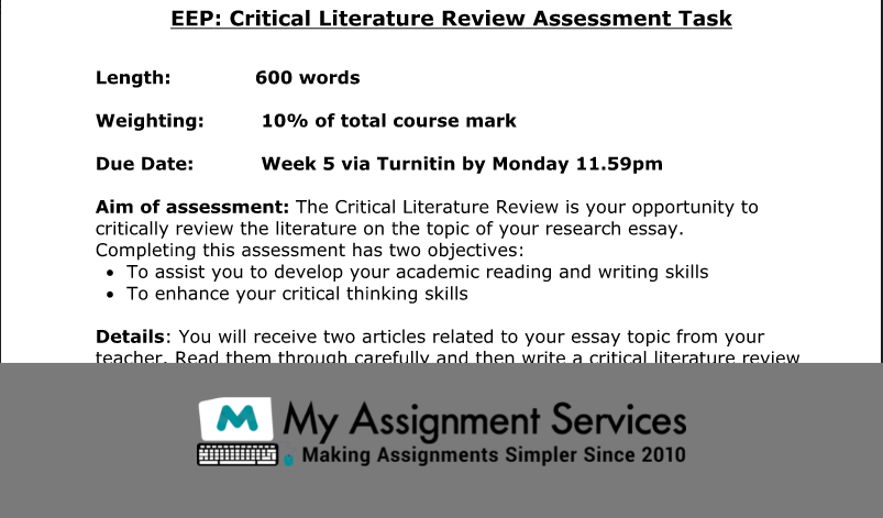 english assignment sample