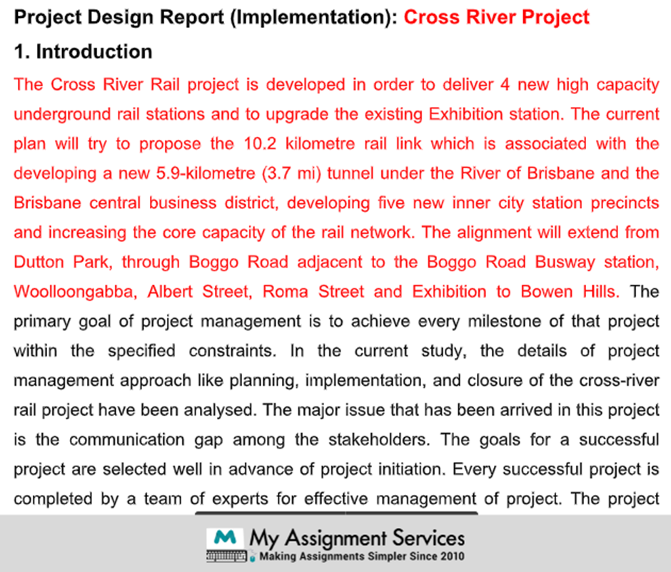 project design