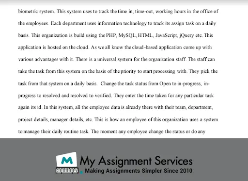 Online Homework Help USA Samples
