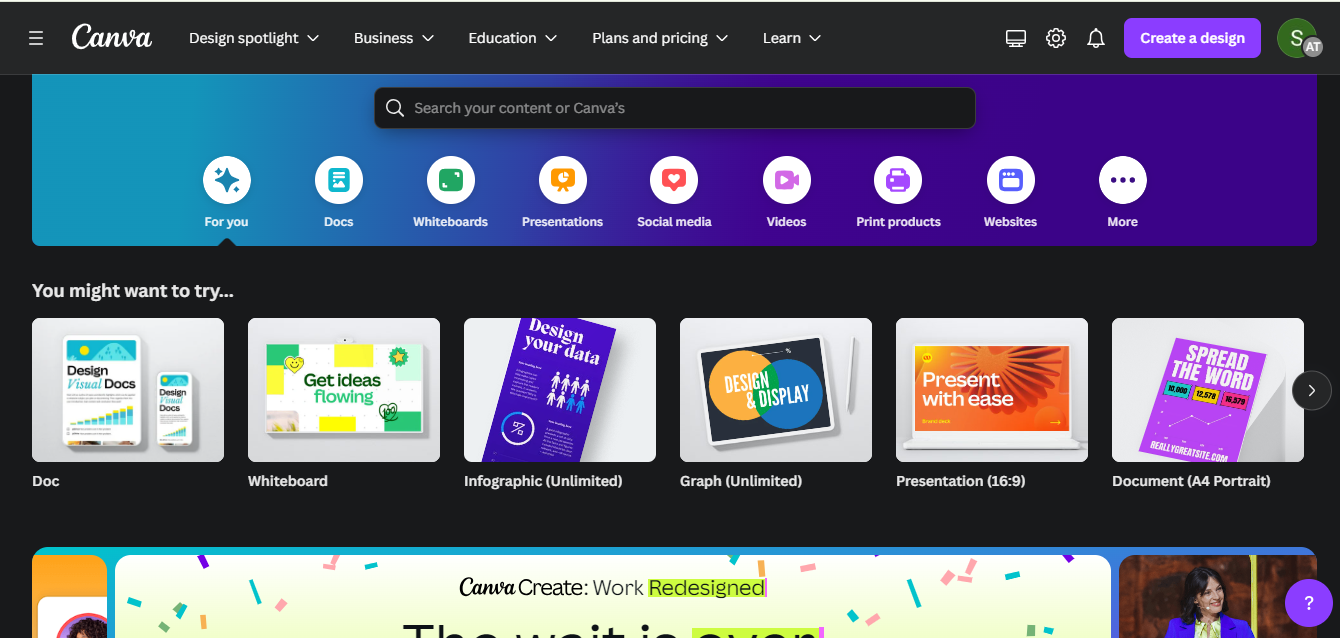 homepage