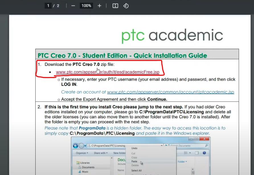 PDF file