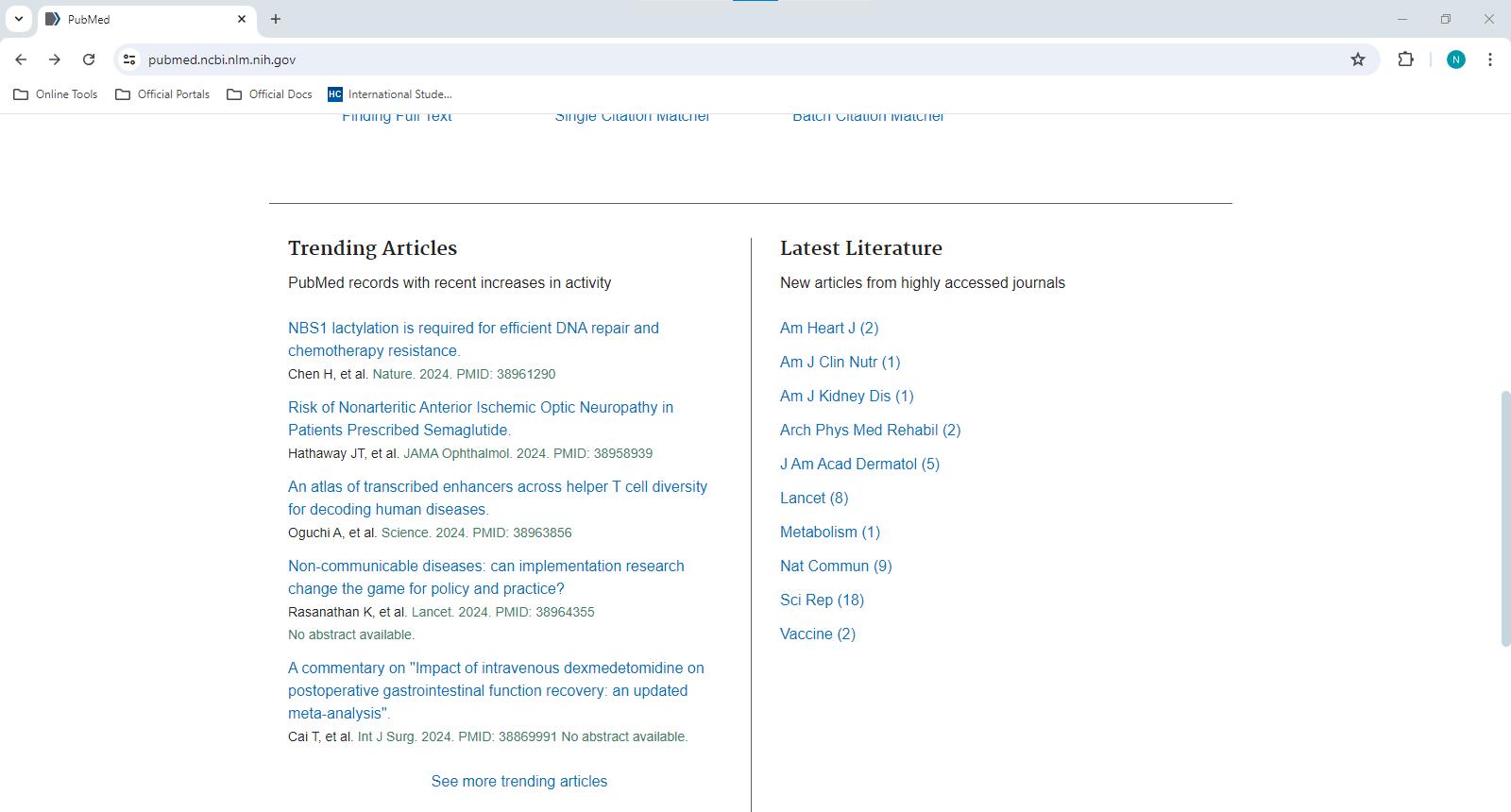 how to get full paper from PubMed