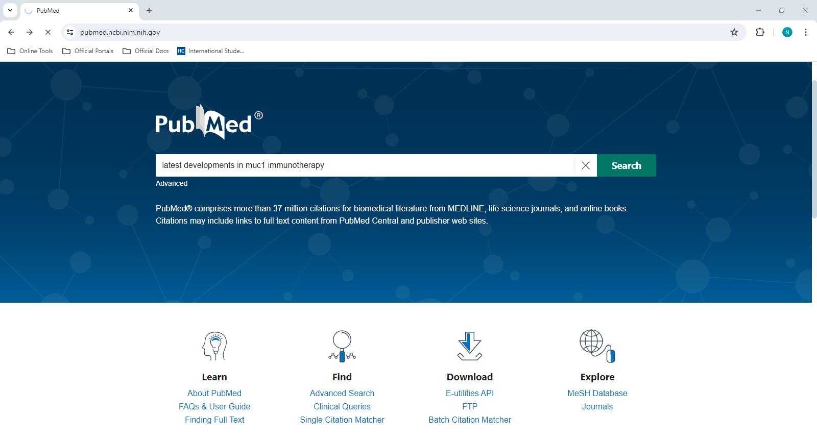 official website 