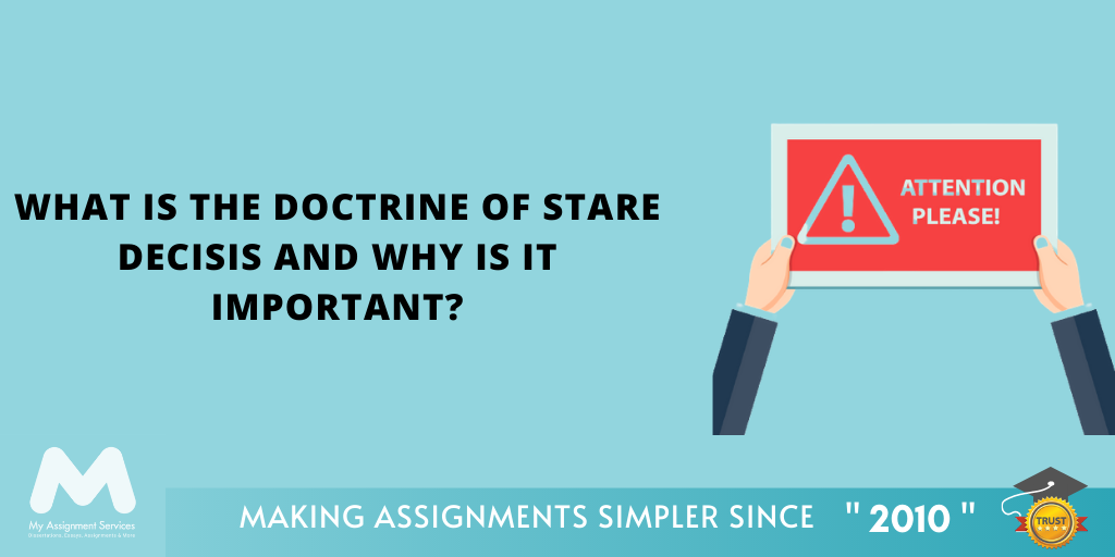 Doctrine Of Stare Decisis