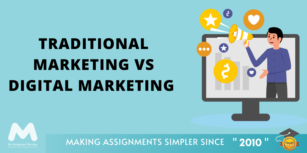 traditional marketing vs digital marketing