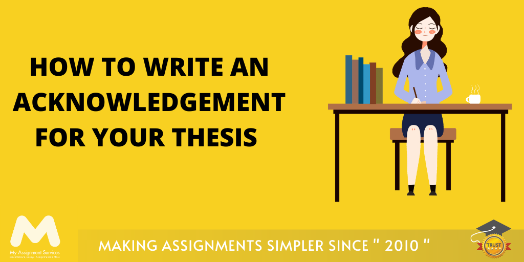 Acknowledgement For Thesis